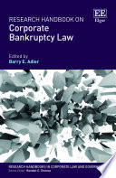 Research Handbook On Corporate Bankruptcy Law Barry E Adler