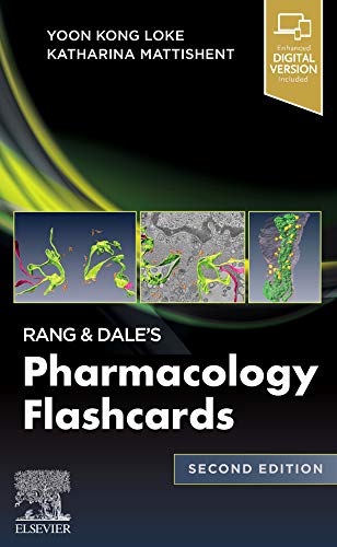 Rang Dales Pharmacology Flash Cards 2nd Edition Yoon Kong Loke Mb Bs Mrcp Md