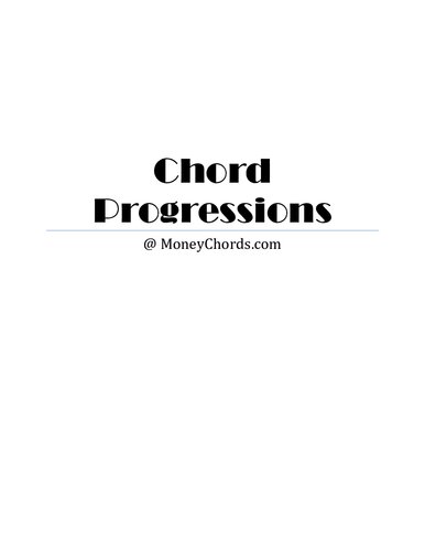 Chords Progressions Richard Scott