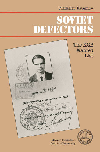 Soviet Defectors The Kgb Wanted List Vladislav Krasnov