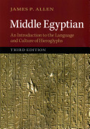 Middle Egyptian James P Allen