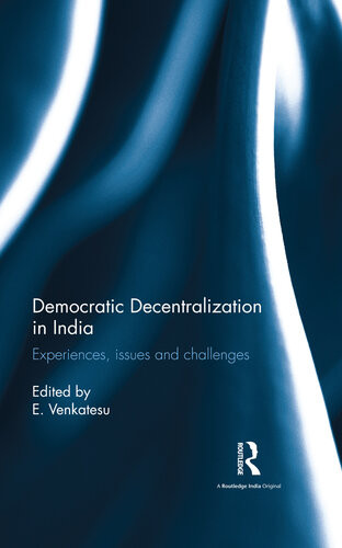 Democratic Decentralization In India E Venkatesu