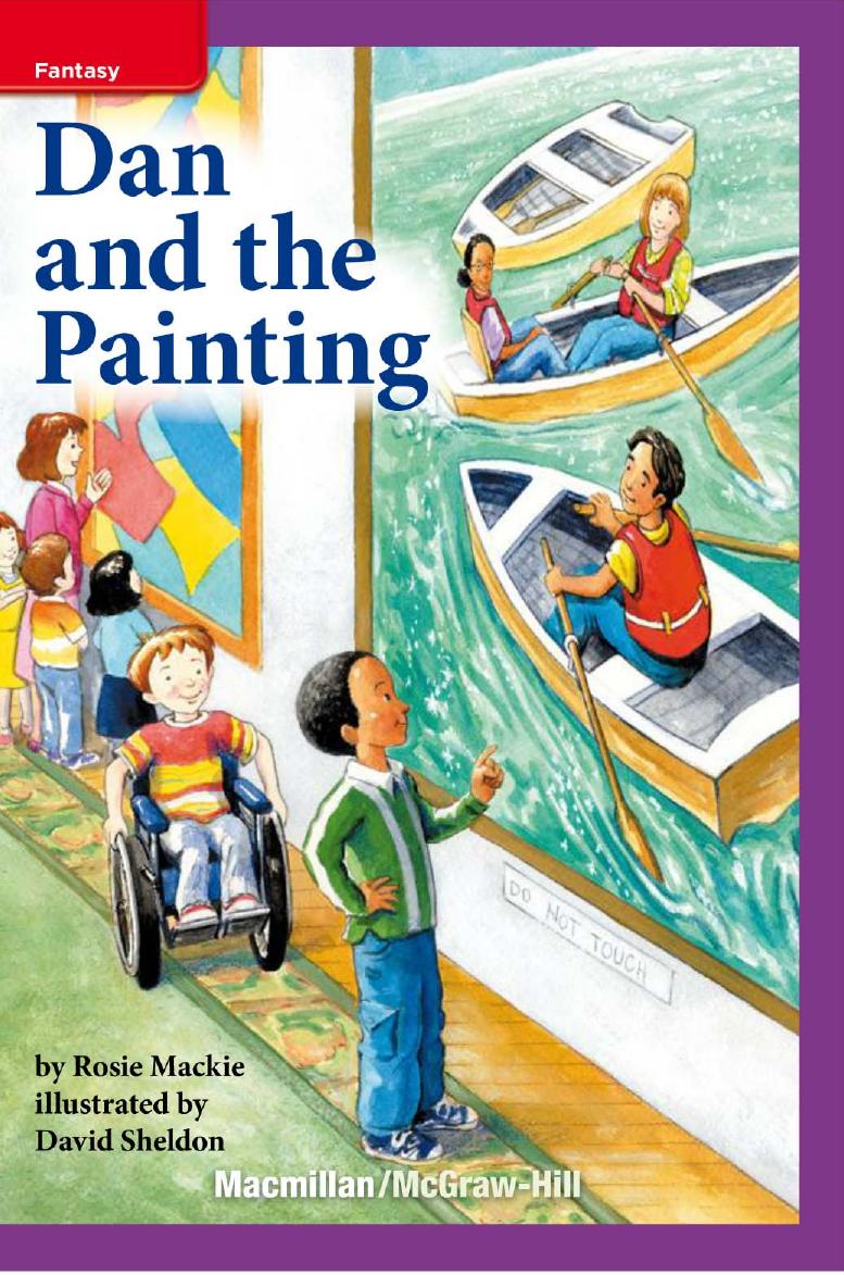 Dan And The Painting Rosie Mackie