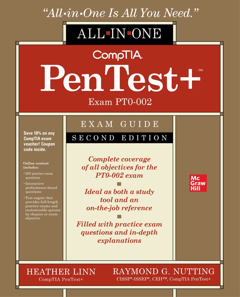 Comptia Pentest Certification Allinone Exam Guide Exam Pt0002 2nd Edition 2nd Edition Raymond Nutting