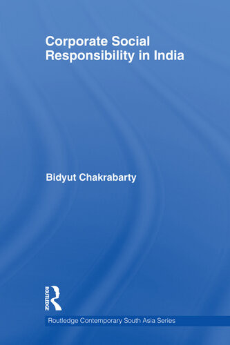 Corporate Social Responsibility In India Bidyut Chakrabarty