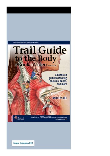 Trail Guide To The Body 6th Edition 6th Edition Andrew Biel