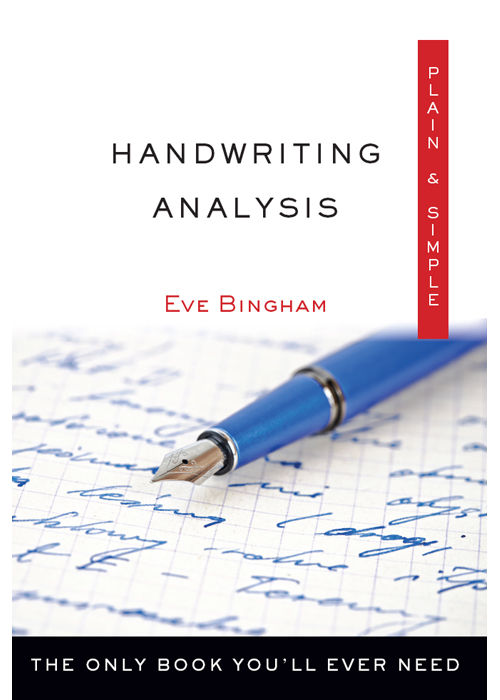 Handwriting Analysis Plain Simple Plain Simple Series Eve Bingham