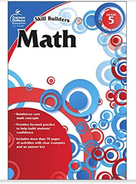 Math Skill Builders Grade 5 Carsondellosa Publishing