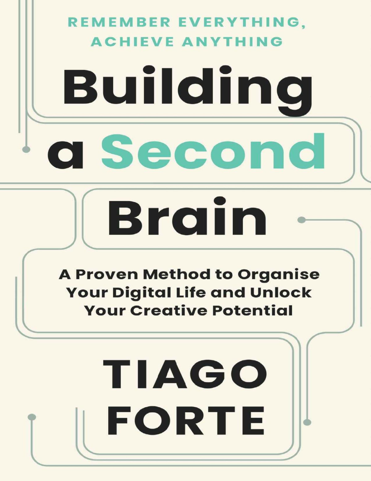 Building A Second Brain A Proven Method To Organize Your Digital Life And Unlock Your Creative Potential 1st Edition Tiago Forte