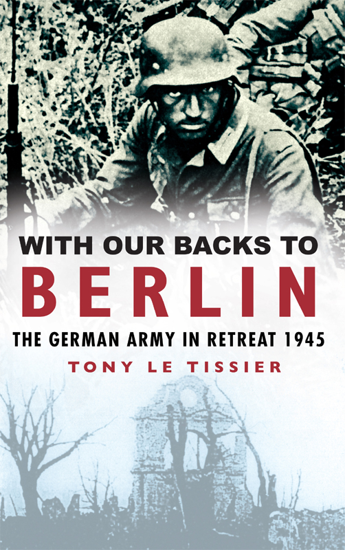 With Our Backs To Berlin Tissier Tony Le