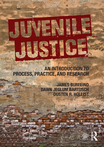 Juvenile Justice An Introduction To Process Practice And Research James W Burfeind