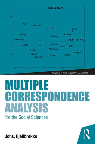 Multiple Correspondence Analysis For The Social Sciences Johs Hjellbrekke