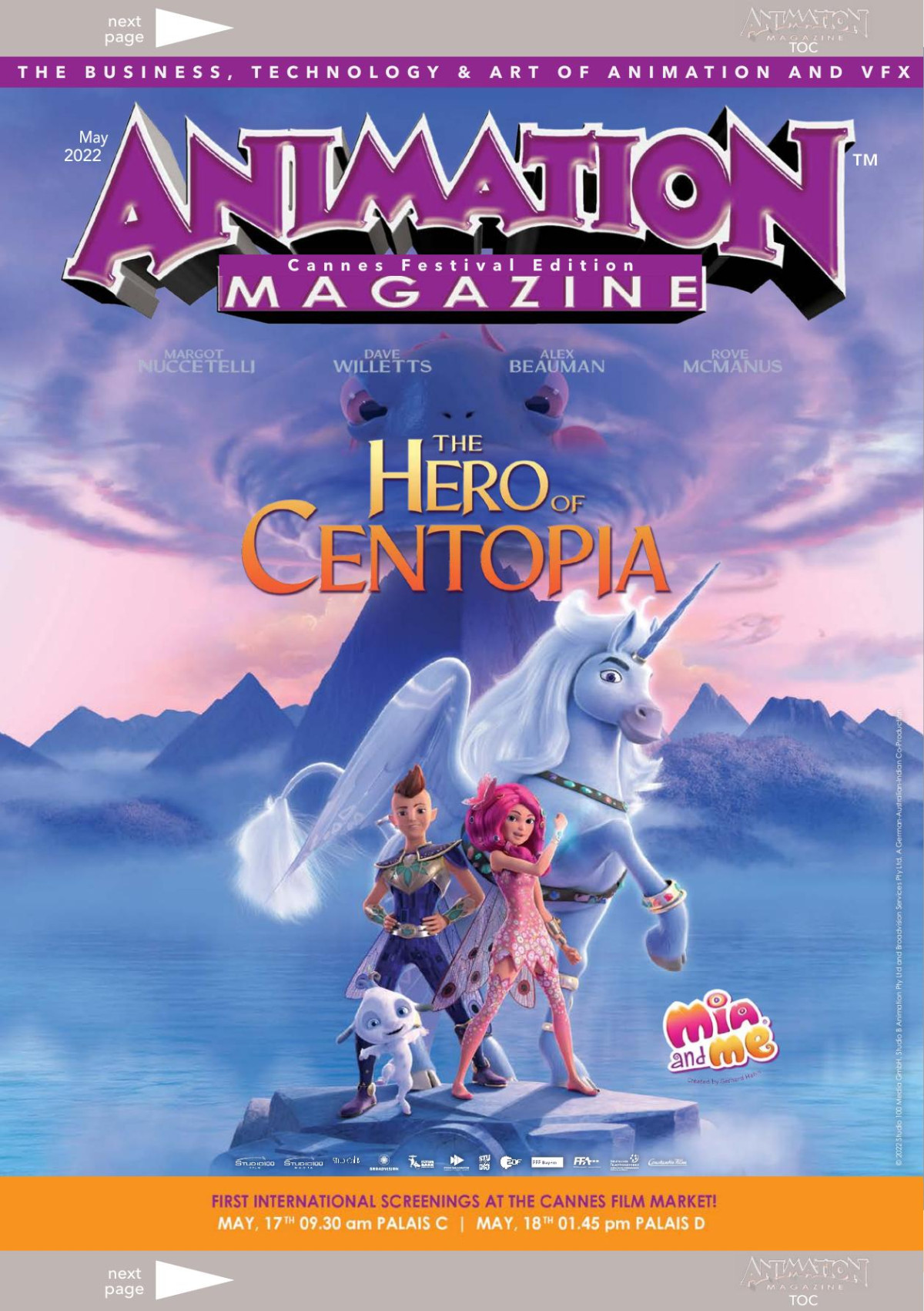 Animation Magazine Cannes Festival Edition May 2022 Animation Magazine