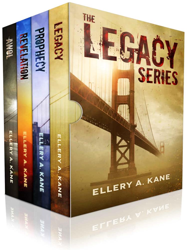 The Legacy Series Boxed Set Books 14 Legacy Prophecy Revelation And Awol Ellery A Kane