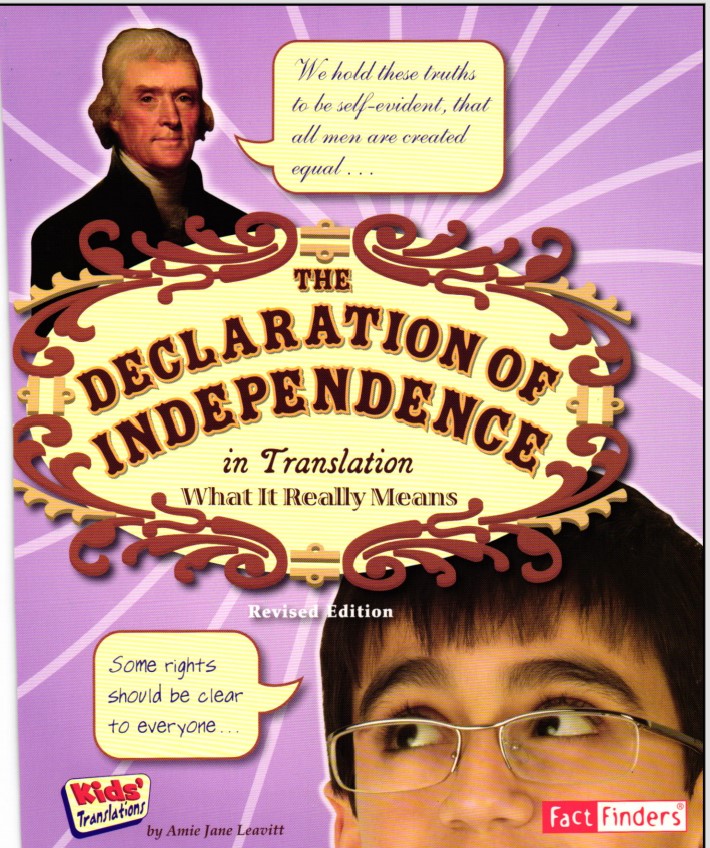 Declaration Of Independence In Translation Amie Jane Leavitt
