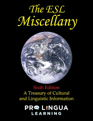 The Esl Miscellany Sixth Raymond C Clark