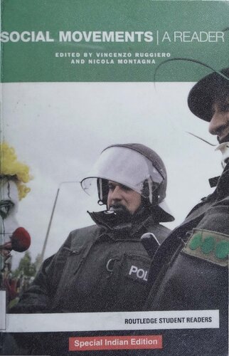 Social Movements A Reader Vincenzo Ruggiero Nicola Montagna