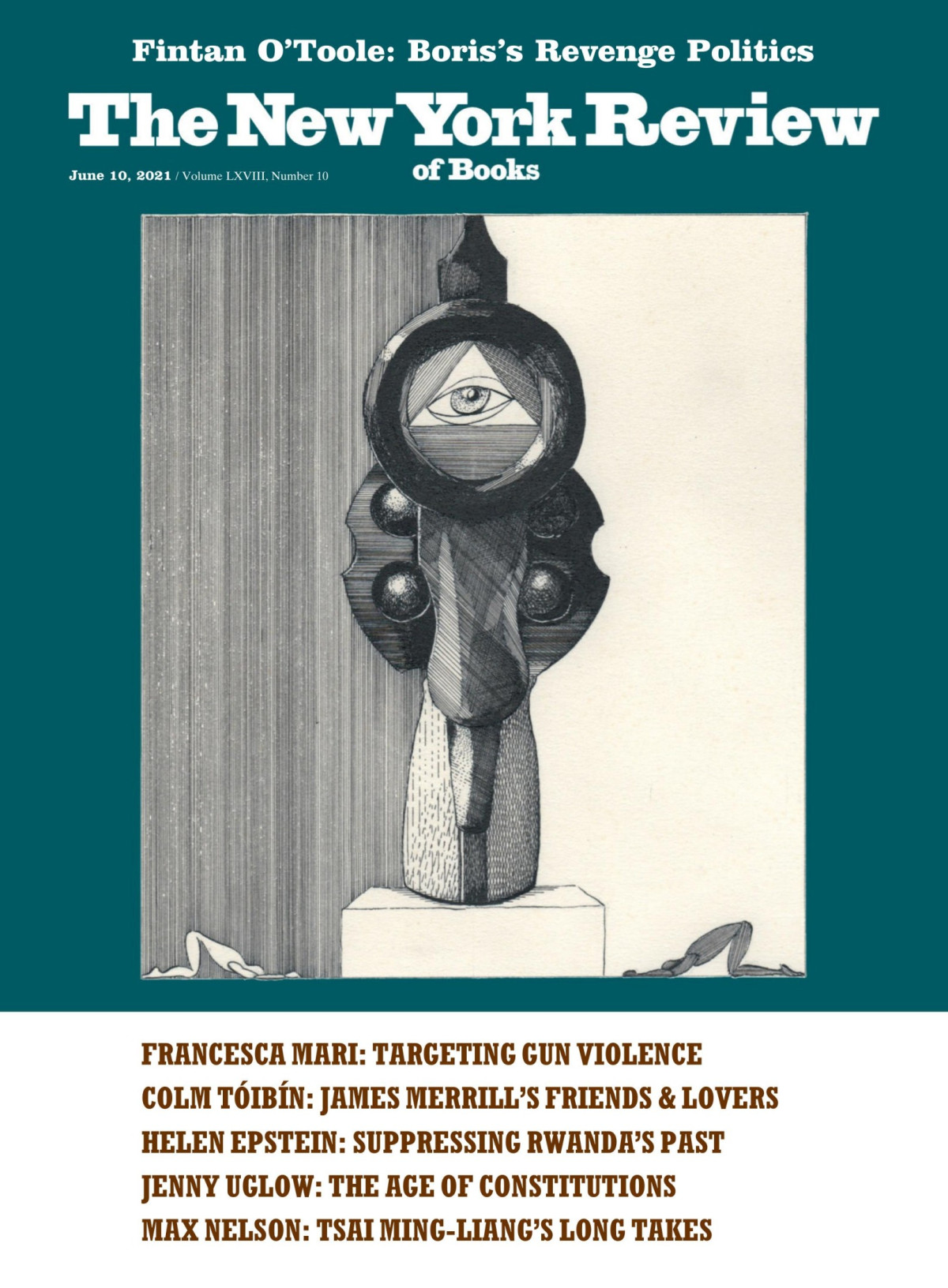 The New York Review Of Books Vol Lxviii 10 10th June 2021 Emily Greenhouse Editor In Chief