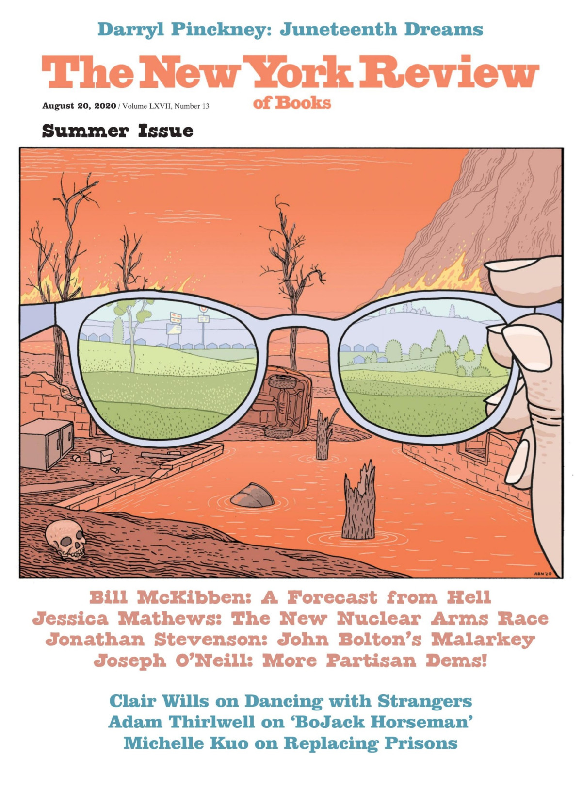 The New York Review Of Books Vol Lxvii 13 20th August 2020 Emily Greenhouse Editor In Chief
