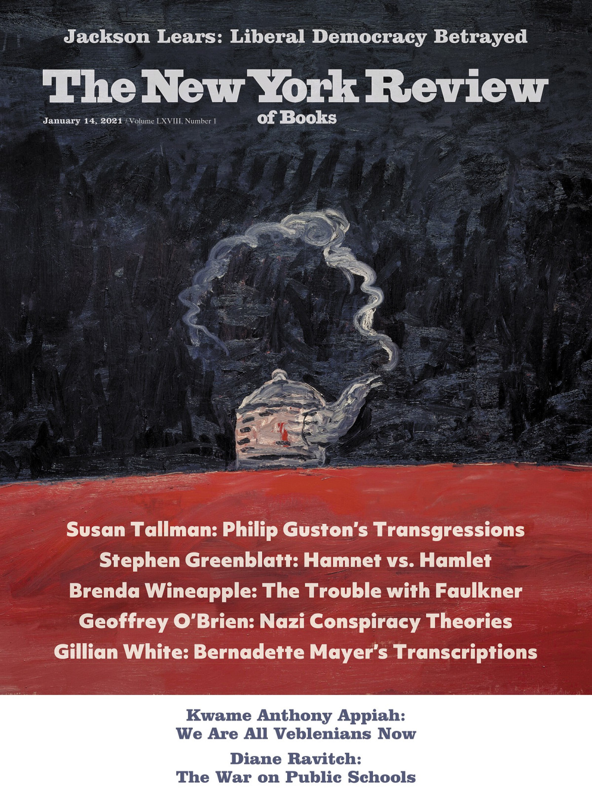 The New York Review Of Books Vol Lxviii 1 14th January 2021 Emily Greenhouse Editor In Chief