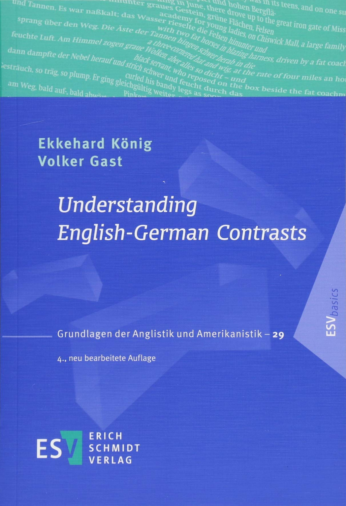 Understanding Englishgerman Contrasts 4th Edition Ekkehard Knig
