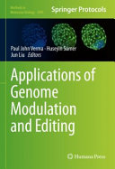 Applications Of Genome Modulation And Editing Paul John Verma
