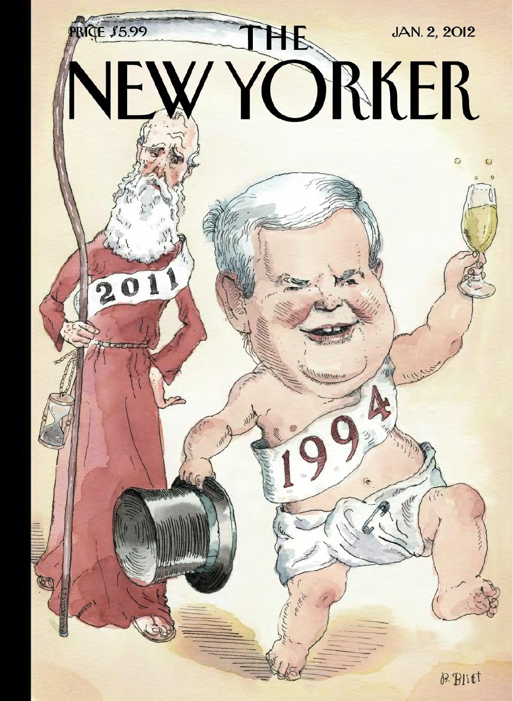 The New Yorker 2nd January 2012 David Remnick Editor In Chief