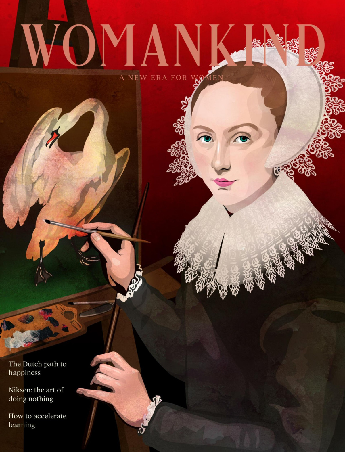 Womankind 030 The Netherlands December February 2022 Antonia Case Editor In Chief