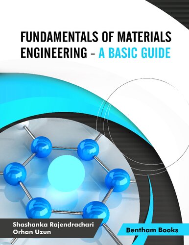 Fundamentals Of Materials Engineering A Basic Guide Shashanka Rajendrachari