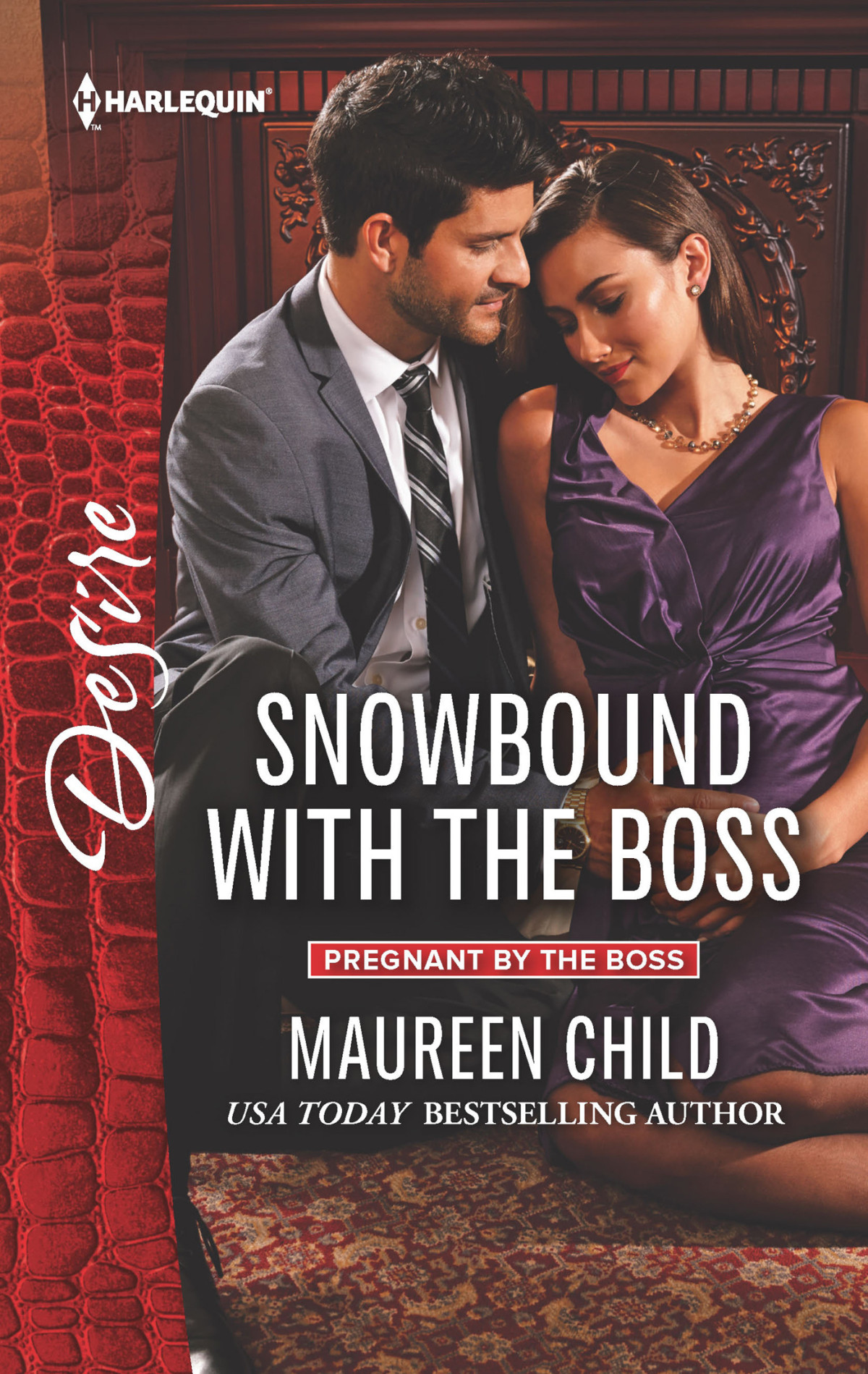 Snowbound With The Boss Harlequin Desire Maureen Child