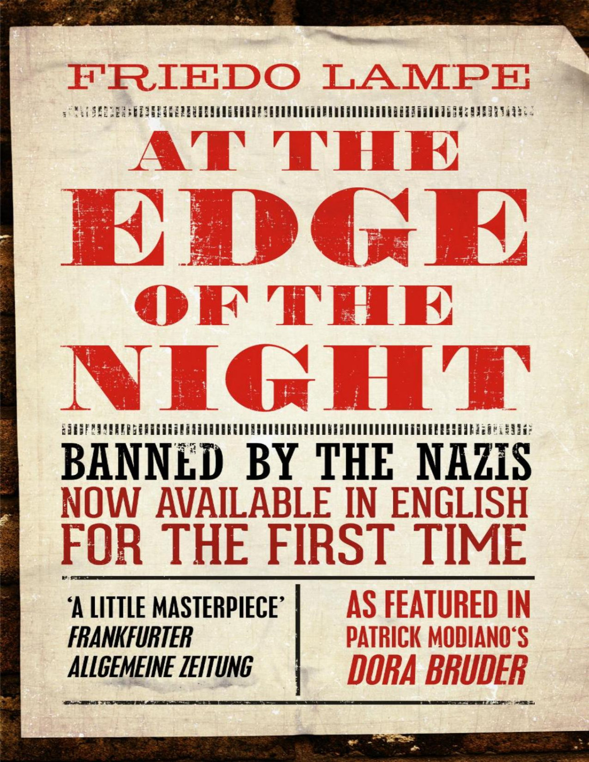 At The Edge Of The Night Friedo Lampe