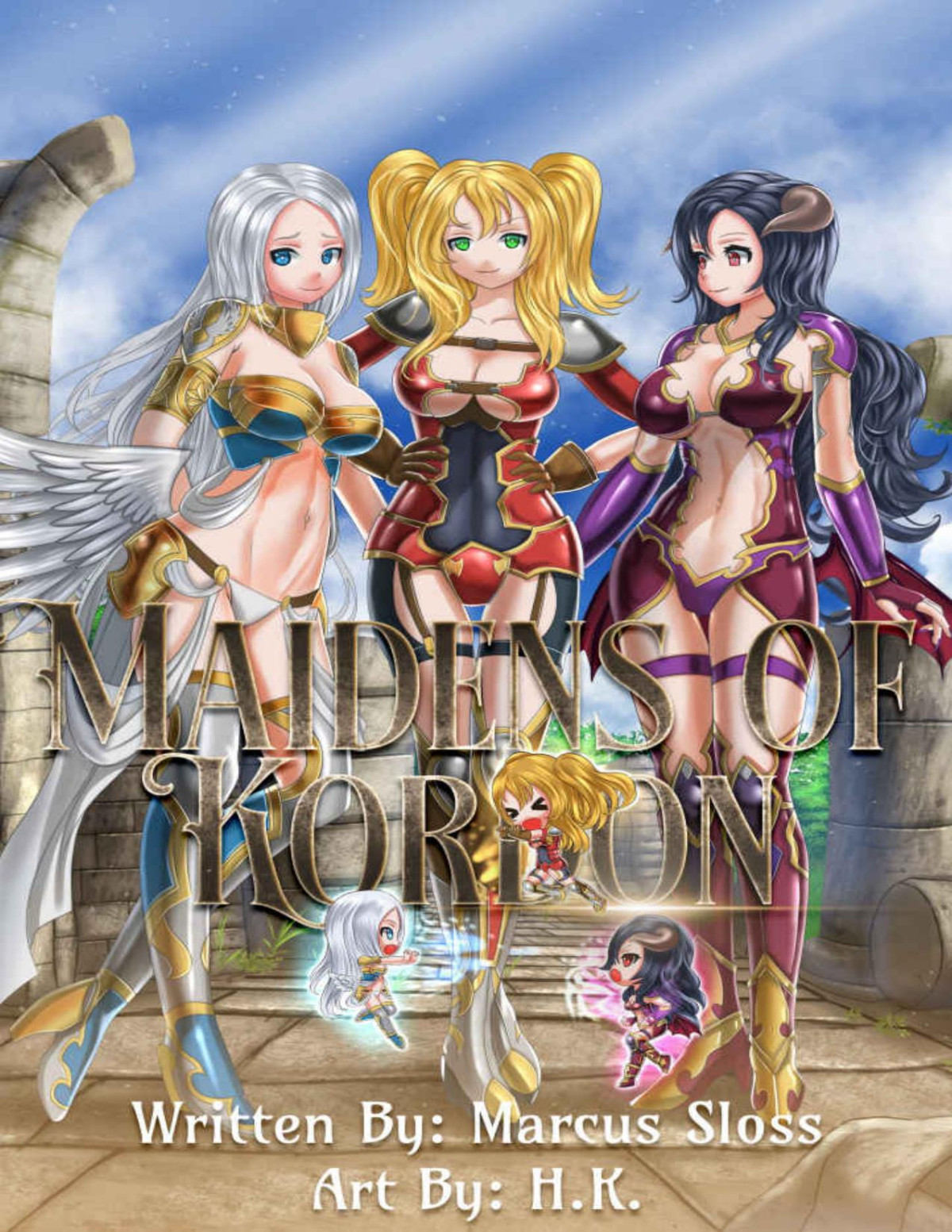 Maidens Of Kordon A Litrpg Harem Adventure 1st Edition Marcus Sloss