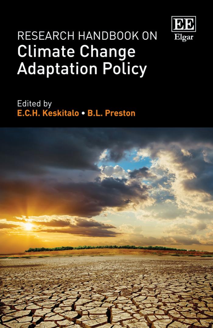 Research Handbook On Climate Change Adaptation Policy E C H Keskitalo