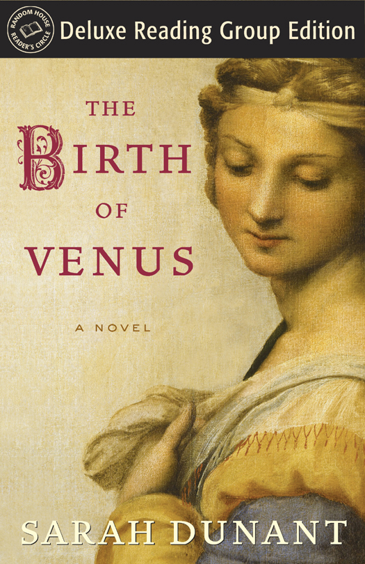 The Birth Of Venus Sarah Dunant