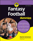 Fantasy Football For Dummies 2nd Edition 2nd Martin Schulman