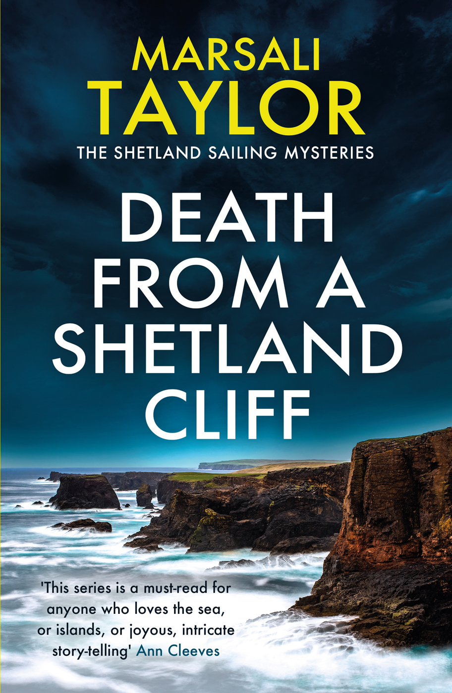 Death From A Shetland Cliff The Shetland Sailing Mysteries Book 8 Marsali Taylor