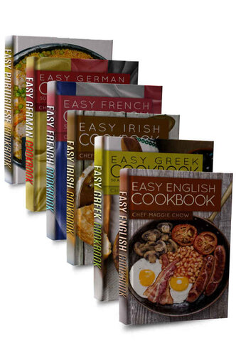 Easy European Cookbook Box Set 6 Volumes Kindle Maggie Chow