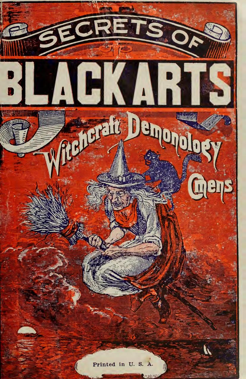 The Secrets Of Black Arts I And M Ottenheimer