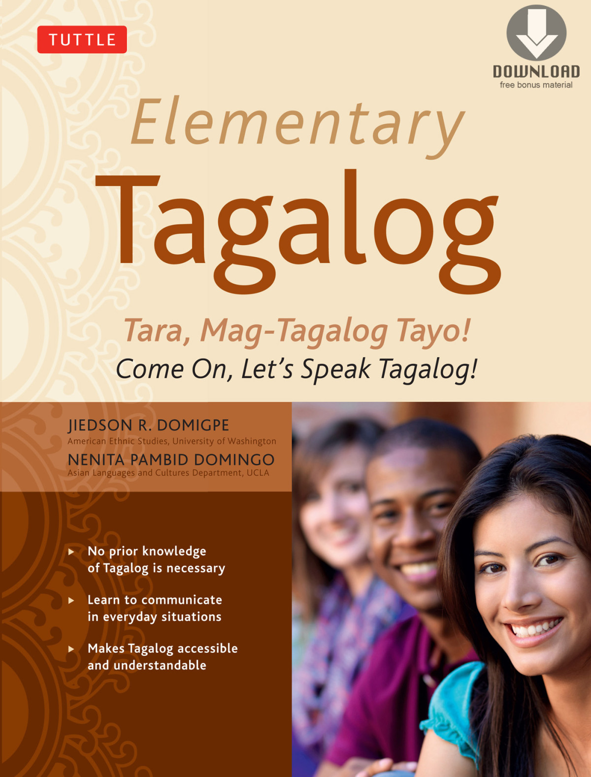 Elementary Tagalog Tara Magtagalog Tayo Come On Lets Speak Tagalog Jiedson R Domigpe Nenita Pambid Domingo