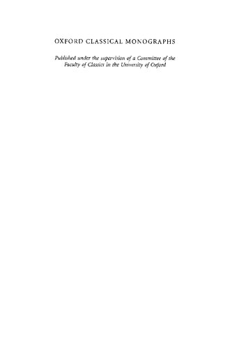 Statius Thebaid 4 Publius Papinius Statius Ruth Parkes Editor