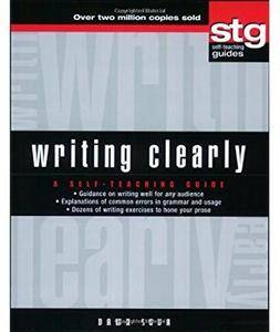 Writing Clearly A Selfteaching Guide Dawn Sova