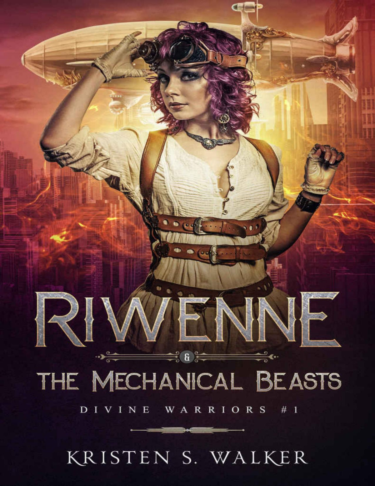 Riwenne The Mechanical Beasts Divine Warriors Book 1 Kristen S Walker