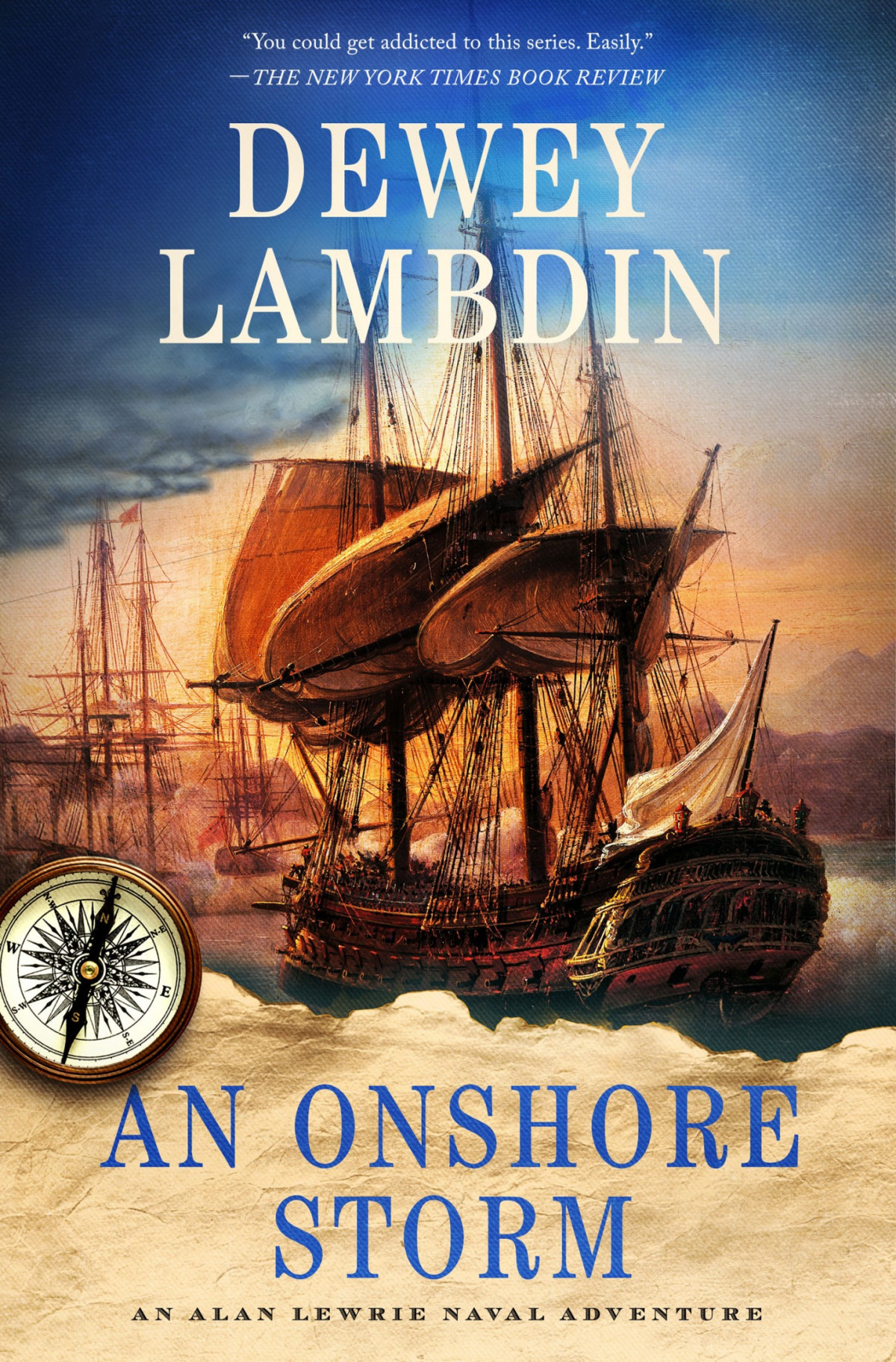 An Onshore Storm An Alan Lewrie Naval Adventure Alan Lewrie Naval Adventures 24 Dewey Lambdin