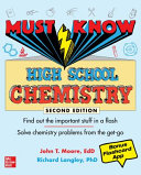 Must Know High School Chemistry Second Edition 2nd Edition John T Moore Richard H Langley