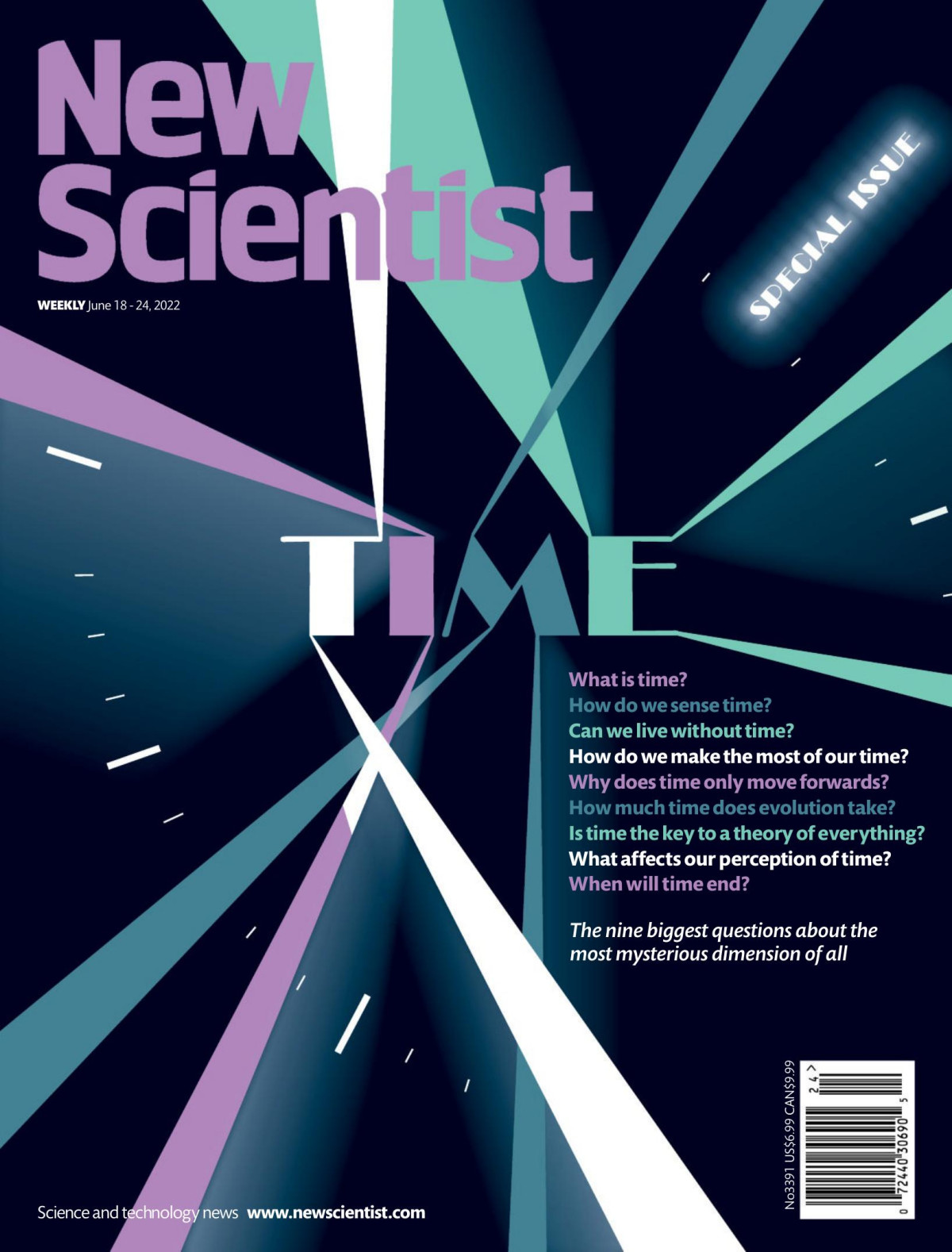 New Scientist Vol Ccliv 3391 18th June 2022 Ccliv Emily Wilson Editor In Chief