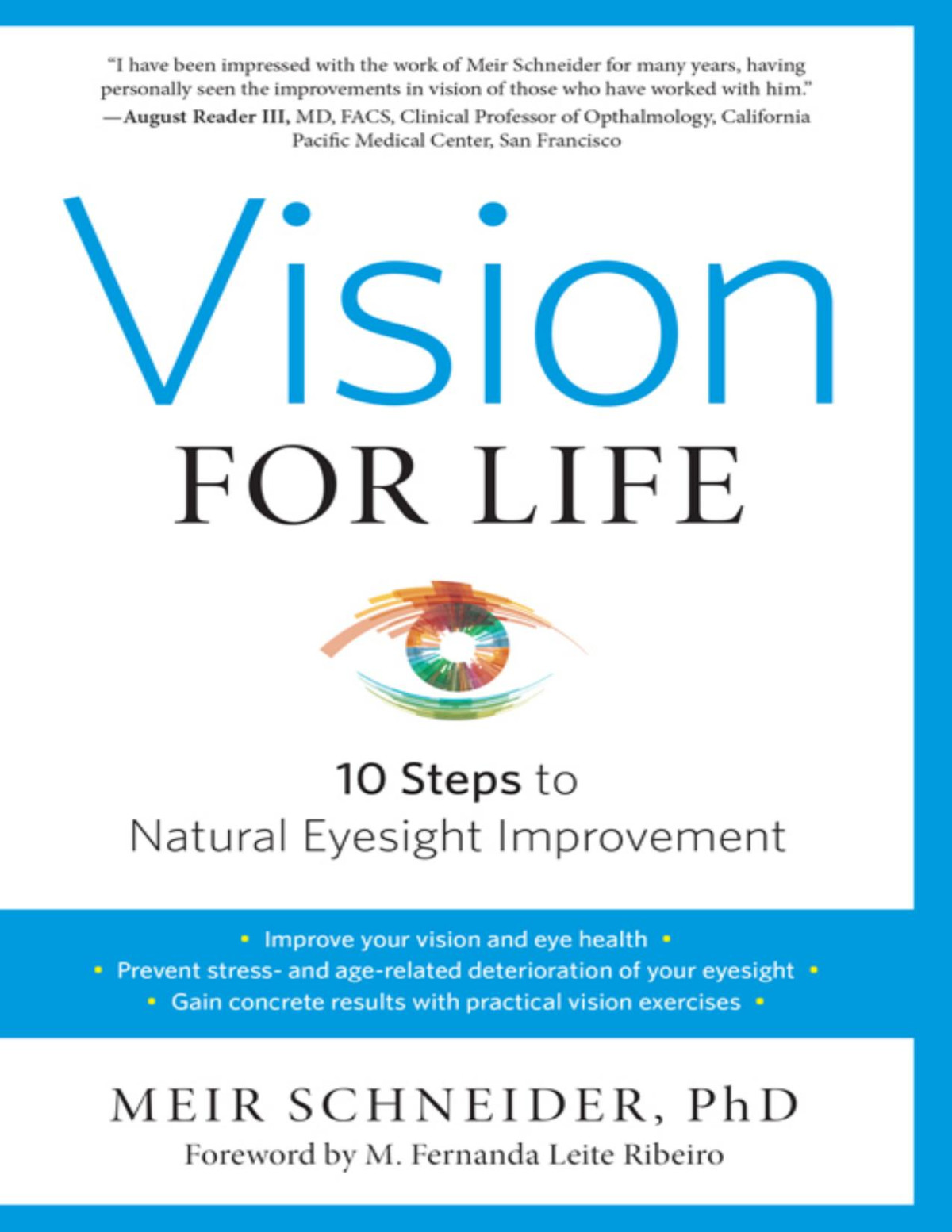 Vision For Life Meir Schneider Phd
