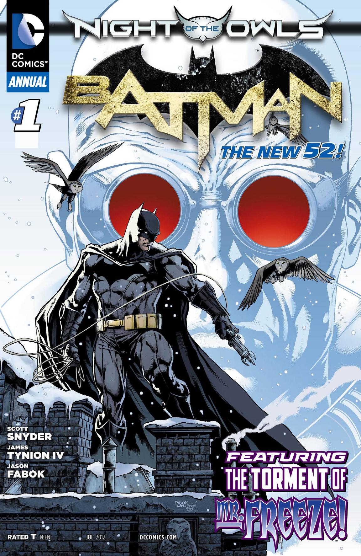N52 Batman V2 Annual 001