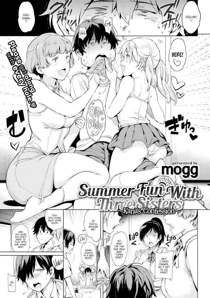 Summer Fun With Three Sisters Kanas Confession Mogg