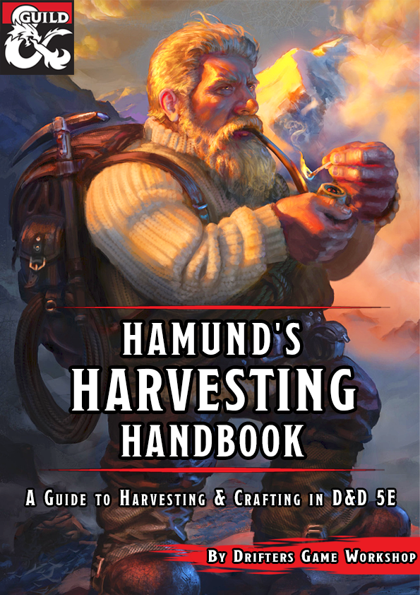 Hamunds Harvesting Handbook A Complete Guide To Harvesting And Crafting In Dd 5e Jasmine Yang