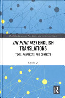 Jin Ping Mei English Translations Texts Paratexts And Contexts 1st Edition Qi Lintao